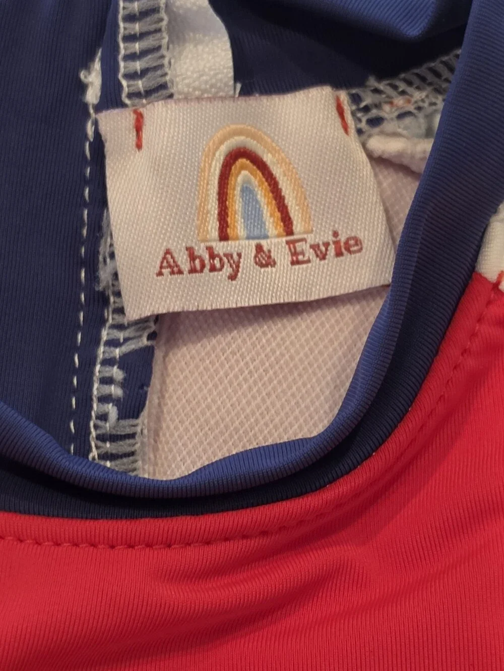 Abby & Evie Rashguard Swimsuit Size 2